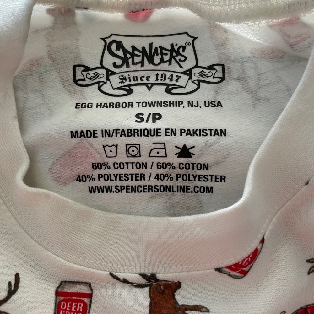 Spencers DEER PONG Ugly Christmas Pullover Sweater - Picture 5 of 5